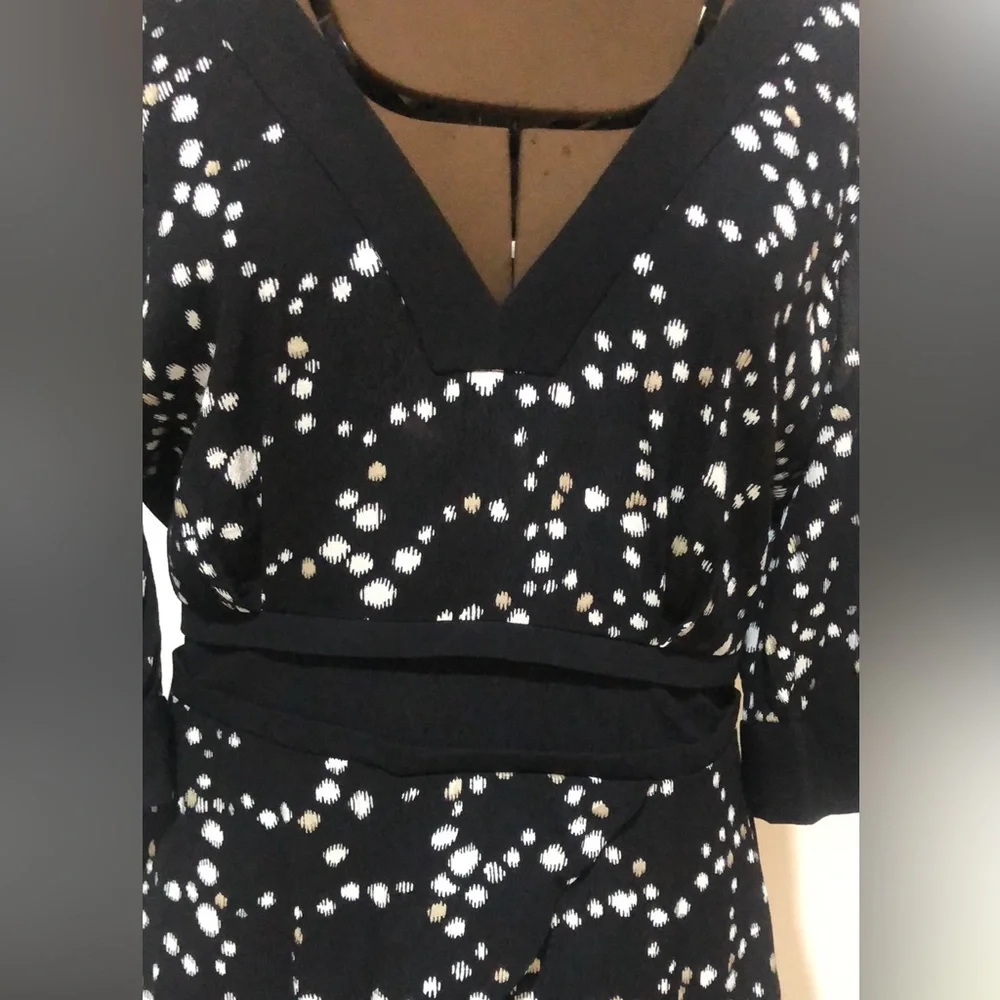 Sass & Bide size 8 speckles and stars foil print dress - Picture 4 of 14